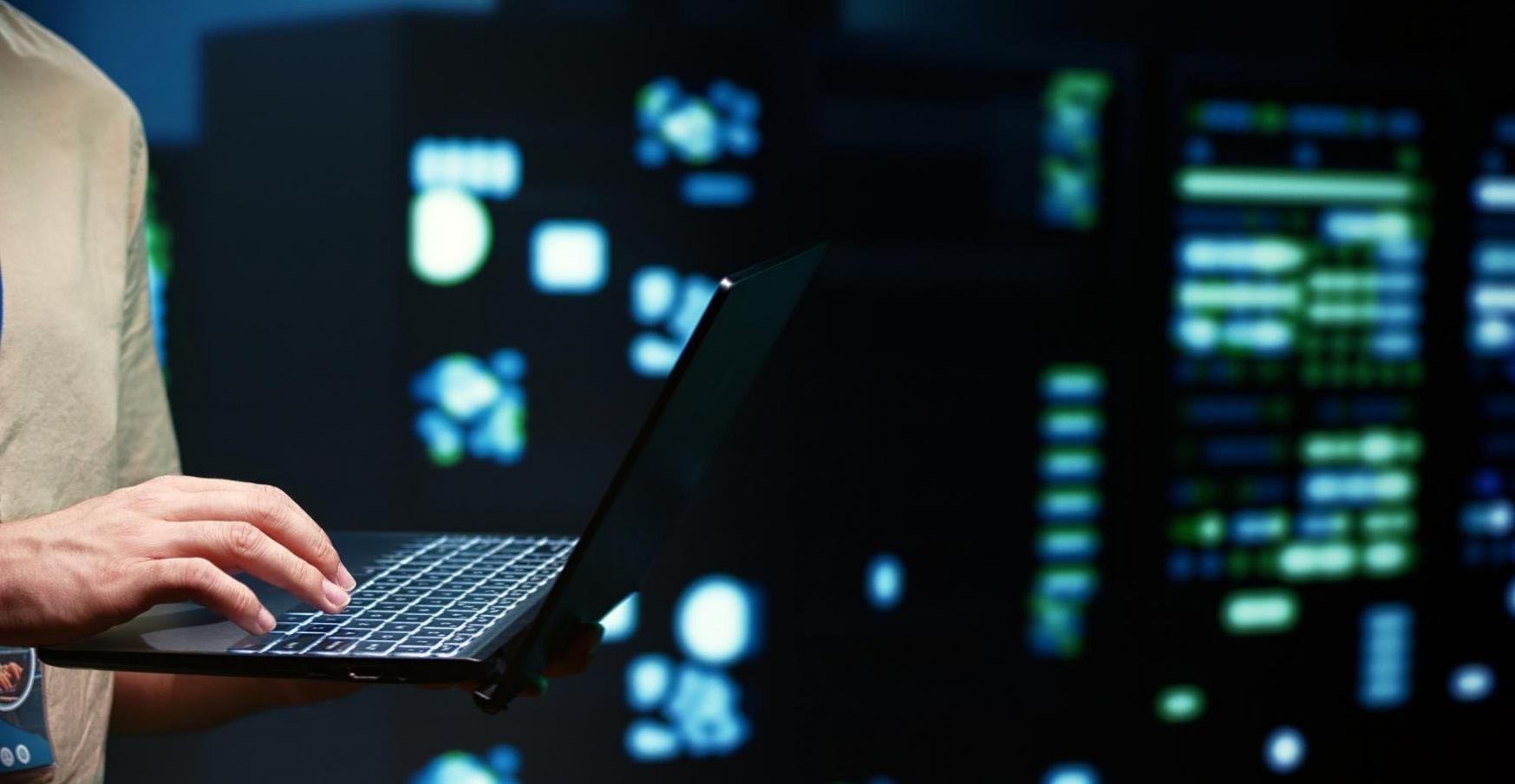 Modern business website with clean layout and professional navigation